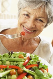 Many old people lack vitamins and minerals