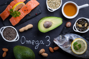 There is an inverse relation between omega-3 fatty acids and ALS